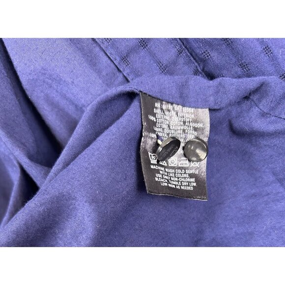 Moulinette Soeurs Anthropologie Dress Women's 8 Navy High Lo Button Up Cocktail - Picture 7 of 12